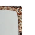 thumbnail image 3 of Ambesonne Colorful Fitted Sheet, Ethnic Ornament Details, Queen Size, Brown Cinnamon Orange, 3 of 3