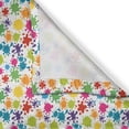 thumbnail image 3 of Ambesonne Modern Kitchen Curtains, Colorful Paint Spots Art, 55"x24", White Multicolor, 3 of 3