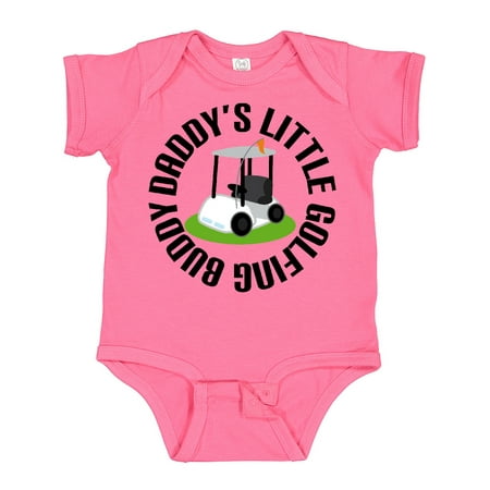 

Inktastic Daddys Little Golfing Buddy Gift Baby Boy or Baby Girl Bodysuit