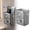 Grey, variant on USUERY No Drill Space Saving Bathroom Wall Organizer Kitchen Storage Box Toiletries Holder For Bedroom Living Room Dorm Vanity Organization