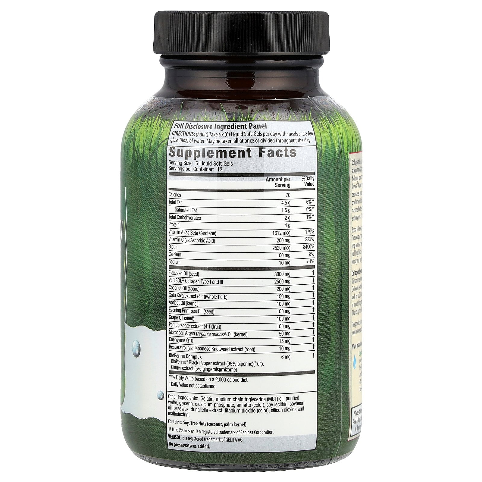 Irwin Naturals Irwin Naturals Collagen Beauty - 80 Capsules