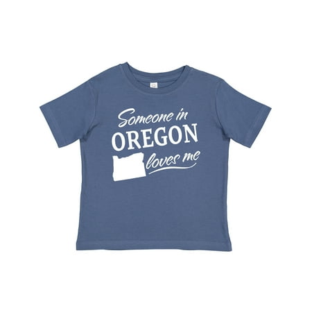 

Inktastic Someone in Oregon Loves Me Gift Baby Boy or Baby Girl T-Shirt