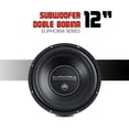 thumbnail image 2 of Subwoofer Profesional Euphoria Audio EW3 12D4 750 Watts 12 Pulgadas 4 Ohms 250 Watts RMS Doble Bobin Euphoria Audio EW312D4, 2 of 3