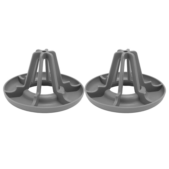 BOKYAN 2‑Pack Fast‑Drying Water Bottle Rack, Hollow Design, Lightweight, Grey, Fits 1.6″  Bottles