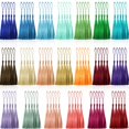 thumbnail image 1 of Borlas para manualidades CREATRILL 13 cm, 100 piezas, 20 colores, DIY, 1 of 6