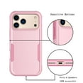 thumbnail image 4 of For iPhone 17 Pro Max 5G 2025 Case ,Sturdy Phone Case for Apple 17 Pro Max 6.9 inch ,Tiflook Shockproof Protection Heavy Duty Armor Hard Plastic & Rubber Rugged Bumper 2-in-1 Case Cover ( Pink ), 4 of 6