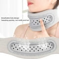 thumbnail image 5 of Relief Pressure Hollow-Out Breathable Soft Neck Brace, Posture Corrector & Cervical Collar Traction Device for Neck Pain and Support, Breathable Adjustable, Keep Vertebrae Stable and Aligned, 5 of 9