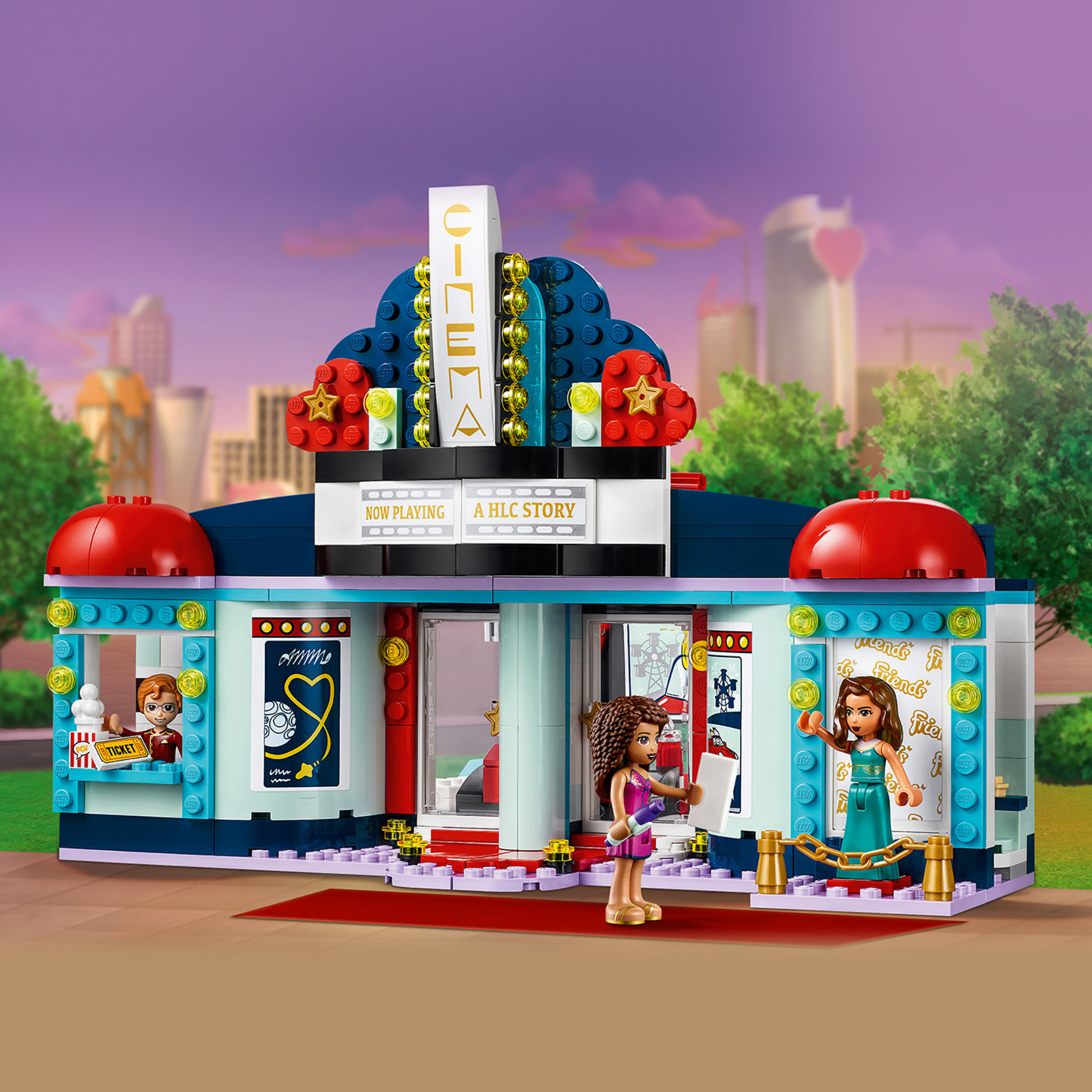 LEGO Friends Heartlake City Movie Theater Set 41448 Building Toy; Great Gift for Kids (451 Pieces) - image 4 of 7