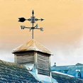 thumbnail image 2 of Exquisite Metal Weather Vane Ornament Metal Weathervane with Ornament, 2 of 5