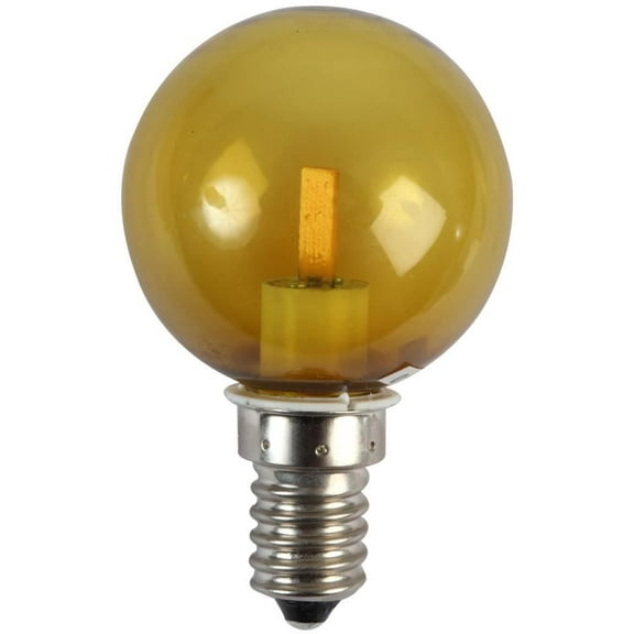 BLTC - G45 E14 LED Golf Ball Bulb, 1.4W Amber