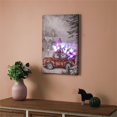 thumbnail image 5 of LuxenHome Lighted Christmas Vintage Truck Canvas Print, 5 of 11