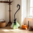 thumbnail image 5 of 38.2 Inch Witch Broom Scary Costume Prop Decoration, Halloween Prop Magical Sweeper Witch Enchanting Broomstick Fly Like This Outdoor Party Decoration Costume Accessory PVC Prop for Adults, 5 of 6