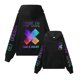 thumbnail image 4 of Sudadera con capucha y estampado de cremallera en forma de corazón de Sam and Colby Chainlink Merch, elegante y cómoda, ropa de calle Harajuku Hip Hop para mujer, 4 of 4
