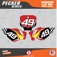 thumbnail image 3 of Kalair GFX Graphics Kit for Honda CR85 (2003-2014) Pecker Series, 3 of 5