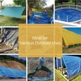 thumbnail image 3 of Canvas Waterproof Fabric Black Awning Reinforced UV Resistant Multi-purpose Heavy Duty 60" x 360", 3 of 11