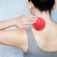 thumbnail image 4 of TISHITA Balls with Hand Exercise Ball Multipurpose Compact Portable Manual Plantar Balls Red, 4 of 7