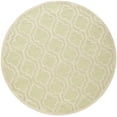 thumbnail image 2 of SAFAVIEH Cambridge Kirsten Geometric Wool Area Rug, Light Green/Ivory, 6' x 6' Round, 2 of 7