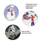 thumbnail image 3 of Broches de Navidad Broches para elementos navideños Broches Campanas de muñeco de nieve Broches de joyería para árbol de Navidad Adornos navideños, 3 of 5
