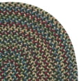 thumbnail image 2 of Colonial Mills 15' x 15' Green and Red All Purpose Handcrafted Reversible Round Area Throw Rug, 2 of 2
