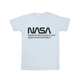 thumbnail image 1 of NASA T-Shirt Boyfriend en Coton à un Ton avec Logo pour Femmes, 1 of 3