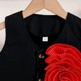 thumbnail image 4 of Owordtank Valentine Outfit for Girls: 2-Piece Heart Print Crewneck Long Sleeve Sweatshirt & Sweatpants, Themed Holiday & School Clothing Set, 4 of 8