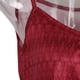 thumbnail image 5 of Plisado Spandex de Mujeres Apariencia Atractiva Suave Cómoda Elegante Red XL Colco tops de las mujeres, 5 of 8
