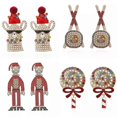 thumbnail image 2 of Creative Unny Cartoon Chopsticks Sushi Earrings Exaggerated Rhinestone--B|Model code6961 B, 2 of 4