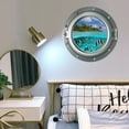thumbnail image 4 of Cruise Porthole Sticker Beach Cruise Ship Door Simulation Porthole Submarine Wall Sticker, 4 of 14