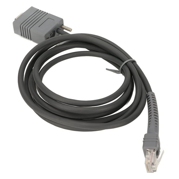 RS232 Serial Cable, Plug And Play Scanner Serial Cable 2meter For LS1203 LS4208 LS2208AP