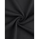thumbnail image 5 of Conjunto de dos piezas para mujer de tallas grandes Agnes Orinda, con escote cuadrado, mangas cortas y pantalones ajustados, talla 3X, color negro, 5 of 6