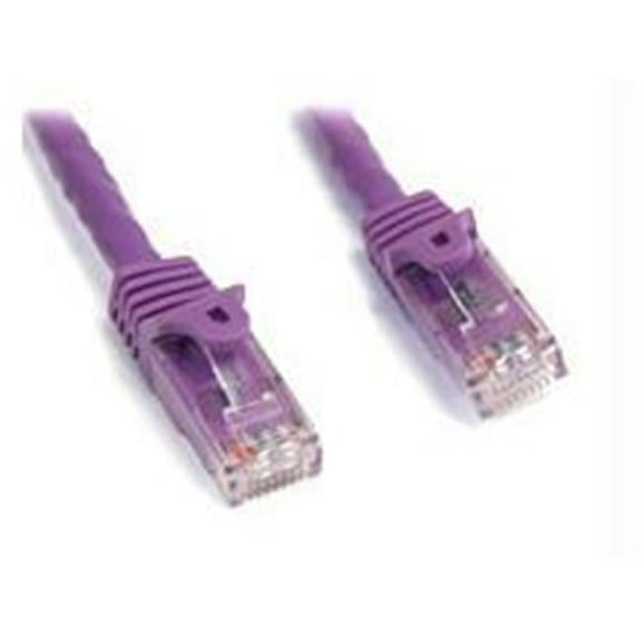 25 Ft Purple Snagless Cat6 Patch Cable