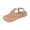 Beige, variant on Fiaer Women's Floral Thong Sandals Flower Elastic Back Strap Summer Beach Flat Shoes Wedding Party Dressy Footwear White 9