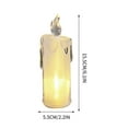 thumbnail image 3 of Simulation Of Shedding Tears Candle Lights Expressing Wedding Romance - Decoration Lights Bedside Lamps Small Ornamen, 3 of 7