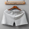thumbnail image 2 of PEASKJP Mens Panties Big and Tall Underwear Mens - Merino Wool Base Layer Boxer Briefs for Men (Grey,M), 2 of 3