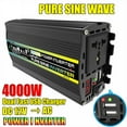 thumbnail image 1 of 8000W Intelligent Car Power Inverter 3000W-6000W Dual USB Vehicle Smart Inverter Pure Sine Wave DC To AC for Car Auto RV ,Easy to Use, 1 of 5