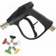 thumbnail image 1 of Pressure Washer Gun With 5 Water Nozzles, 4350psi Power Short Spray Gun, 1 of 5