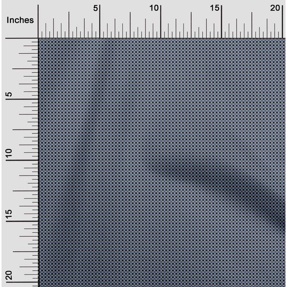 oneOone Cotton Silk Fabric Gingham Check Print Sewing Fabric BTY 42 Inch Wide