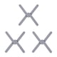 thumbnail image 5 of Cateissary Alfombrilla de silicona plegable resistente al calor aislamiento de comedor mantel posavasos de cocina mantel almohadilla protectora gris Type1 NO1 Cateissary CBP193114, 5 of 6