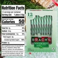 thumbnail image 2 of Brachs Wintergreen Candy Canes, Green White Minty Twist Candies for Hot Chocolate Coffee and Tea, Kids Adults Christmas Party Favors, Birthday Goody Bag Filler, and Stocking Stuffers 12ct - 2 Boxes, 2 of 6