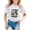 White, variant on School Uniform Tshirts Unisex Back to School Letter Tee Short Sleeve Crewneck Top Girls T Shirts Black 3-4 Years