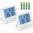 thumbnail image 1 of Temperature and Humidity Monitor for Home, Fast Refresh Digital Hygrometer Thermometer with High Accuracy, Mini Size, Big Numbers, Magnet Attachment, 1 of 4