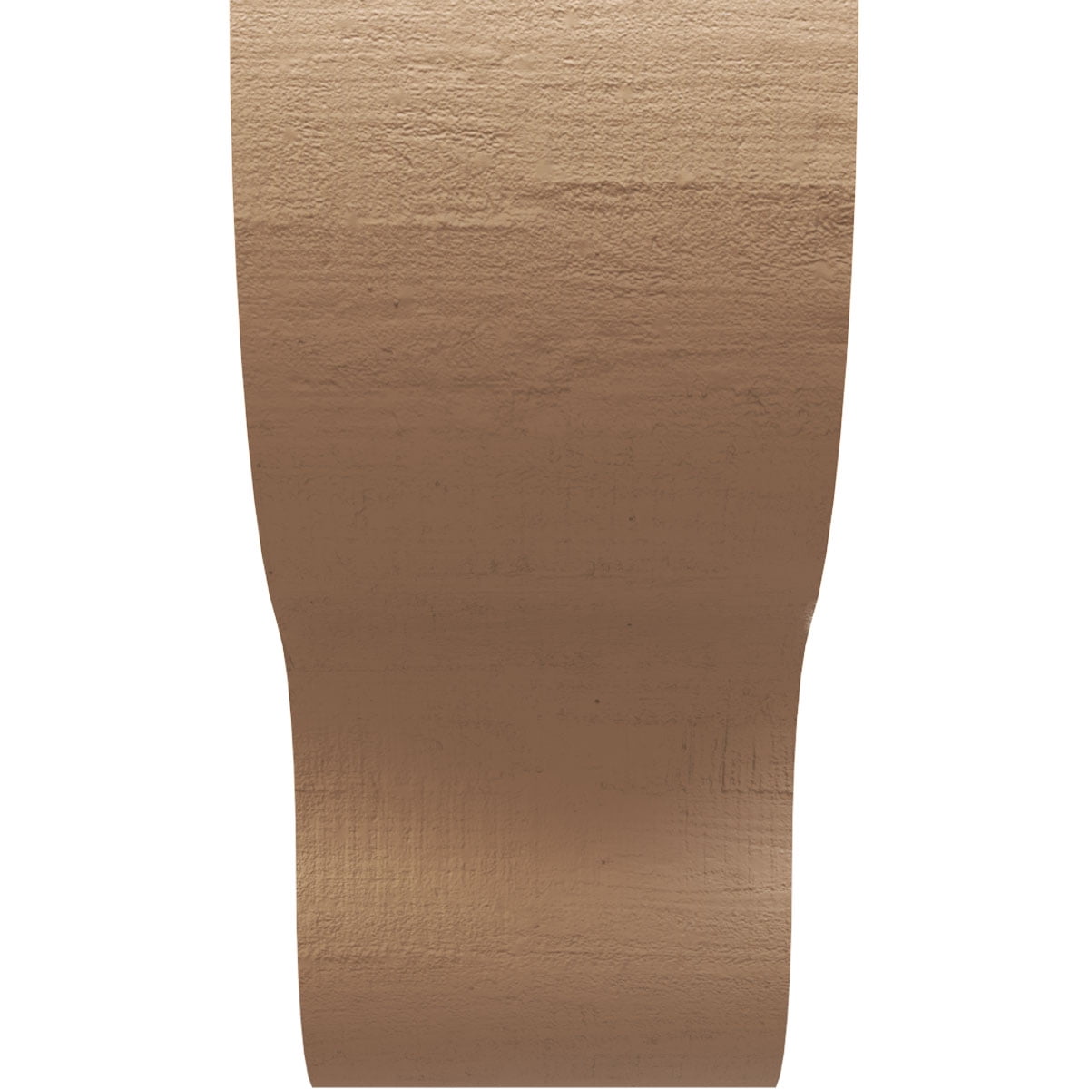 9"W x 18"D x 18"H Classic Greensboro Rough Cedar Woodgrain TimberThane Corbel, Primed Tan