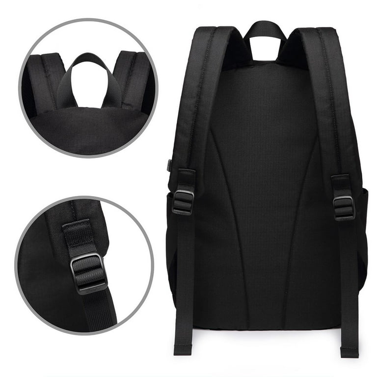 Harley Quinn Backpack for Men Women Teen Water Resistant Casual Daypack Fits Laptop with USB Charging Port 17 in Bookbag for