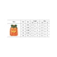 thumbnail image 2 of Hirigin Toddler Baby Girl Boy Halloween Outfit Pumpkin Face Romper Jumpsuit Sleeveless Bodysuit Cute Pumpkin Clothes, 2 of 8