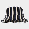thumbnail image 3 of RFQWOVSR Women's Color Block Bucket Hat with Raw Edge for Casual Outdoor Style, 3 of 5