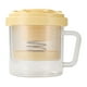 thumbnail image 2 of Tela filtrante de colador de yogur para yogur griego casero - Bolsa de gasa reutilizable para yogur espeso y cremoso - Filtración en frío de 48 horas - Incluye bol e instrucciones, 2 of 3