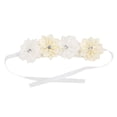 thumbnail image 1 of Beautiful Bride Bridesmaids Ribbon Wrist Flower Wedding Decoration 6Pcs US Party Accessories, 1 of 7