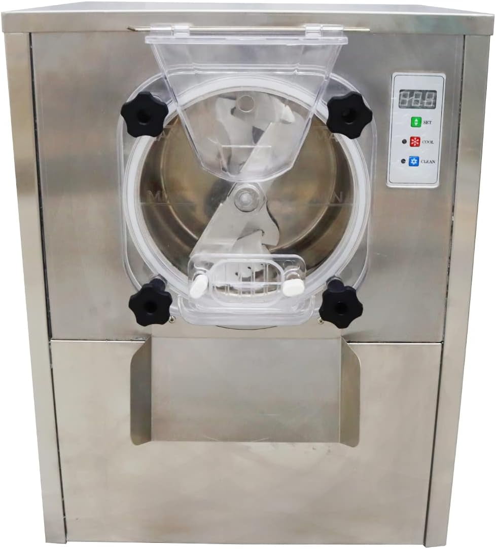 Commercial Fully Automatic Stainless Steel Hard Ice Cream Machine Single Head Ice Cream Maker