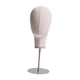 thumbnail image 4 of Modelo de cabeza de maniquí 43 cm Fernando Beige base de acero inoxidable circunferencia de la cabeza 54 cm multiusos ligero, 4 of 8
