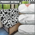 thumbnail image 6 of Jeiento Cow Print RV Dinette Cushion Covers Booth Set RV Couch Cushion Cover 2 Pack Camper Cushion Slipcover Stylish Furniture Protector for RV Camper RV Accessory Decor, 6 of 7